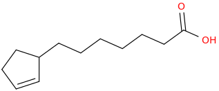2 cyclopentene 1 heptanoic acid